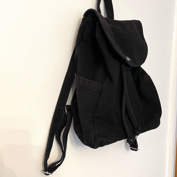 BAGGU Canvas Drawstring Backpack - Picture 3 of 6